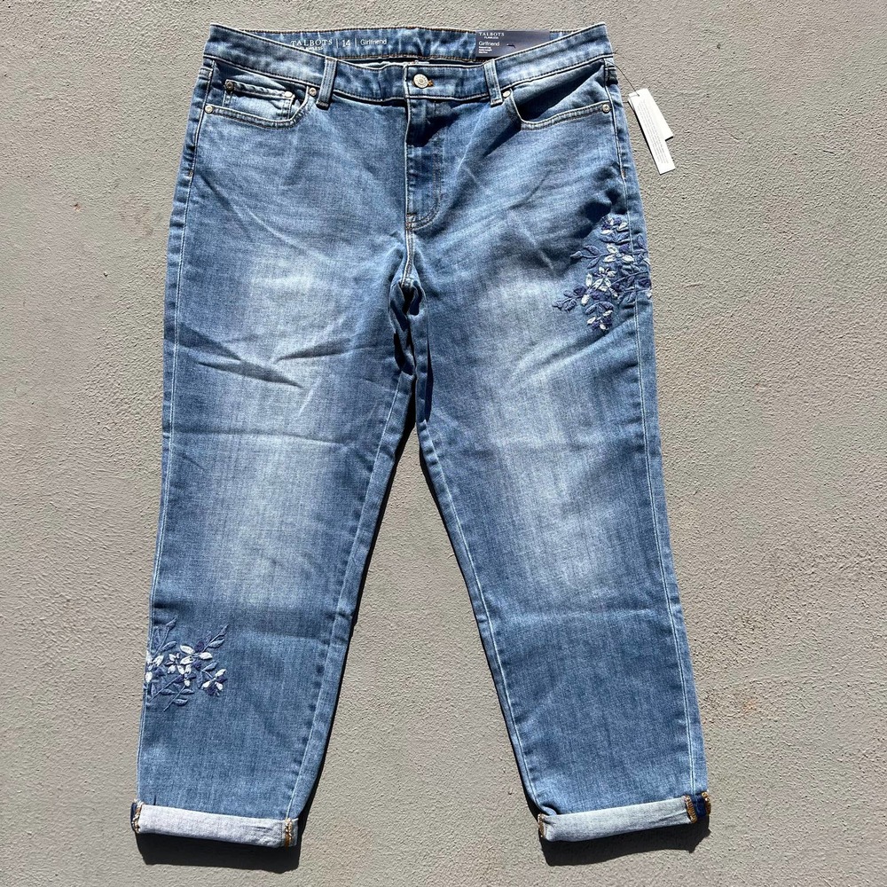 Talbots Blue Skinny Jeans